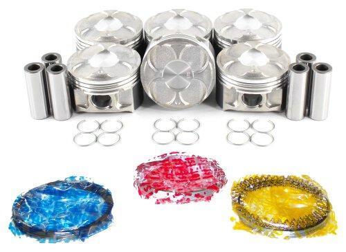 dnj piston set 2005-2007 cadillac cts,cts,cts v6 2.8l prk3139