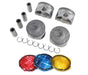 dnj piston set 2007-2016 buick,chevrolet,pontiac solstice,sky,cobalt l4 2.0l prk323