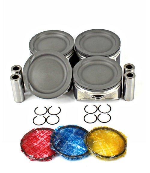 dnj piston set 2009-2017 ford,mazda,mercury escape,6,mariner l4 2.5l prk484