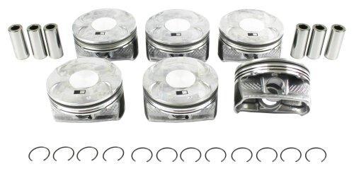 dnj piston set 2011-2019 chrysler,dodge,jeep 200,300,town & country v6 3.6l p1169.20