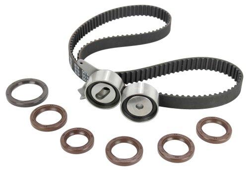 dnj timing belt component kit 1990-2005 ford,kia,mazda miata,protege,escort l4 1.6l,1.8l tbk490