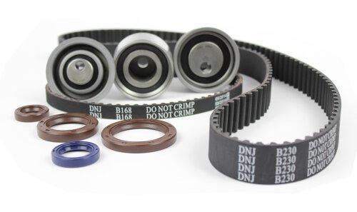 dnj timing belt component kit 1993-1996 eagle,mitsubishi,plymouth summit,expo,expo lrv l4 2.4l tbk153a