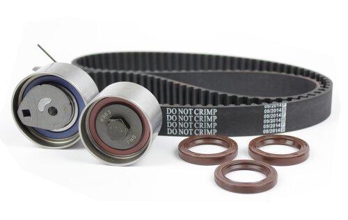 dnj timing belt component kit 2003-2010 chrysler,dodge,jeep pt cruiser,pt cruiser,sebring l4 2.4l tbk151b