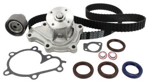 dnj timing belt kit with water pump 1985-1994 mercury,nissan maxima,maxima,maxima v6 3.0l tbk616awp