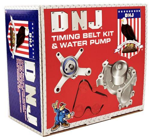 dnj timing belt kit with water pump 1990-1994 pontiac lemans,sunbird,sunbird l4 2.0l tbk3149wp