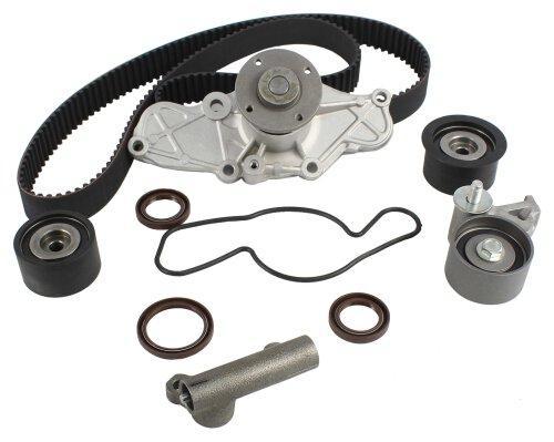 dnj timing belt kit with water pump 1993-2002 ford,mazda probe,probe,mx-3 v6 1.8l,2.5l tbk455wp