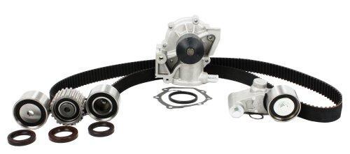 dnj timing belt kit with water pump 1997-1998 subaru impreza,impreza,legacy h4 2.2l tbk706cwp