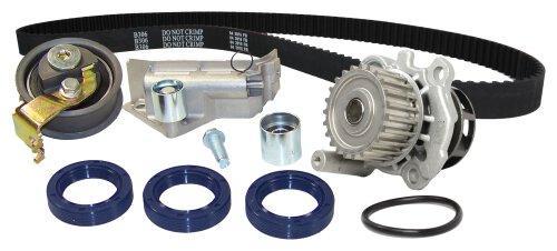 dnj timing belt kit with water pump 1999-2006 audi,volkswagen beetle,tt,tt quattro l4 1.8l tbk800bwp