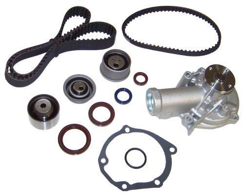 dnj timing belt kit with water pump 2003-2003 mitsubishi outlander l4 2.4l tbk155awp