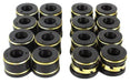 dnj valve stem oil seal set 1986-1994 ford,lincoln,mercury bronco,bronco,e-150 econoline v8 5.0l,5.8l vss4182