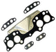 dnj exhaust manifold gasket set 1983-1984 toyota celica,pickup,4runner l4 2.4l eg908