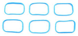 dnj fuel injection plenum gasket 2011-2019 chrysler,dodge,jeep 200,300,town & country v6 3.2l,3.6l mg1169