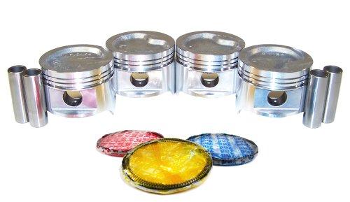 84-87 Honda Civic 1.5L Pistons with Rings Set P200 PR200